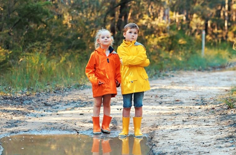 Kids gumboots designed by French Soda