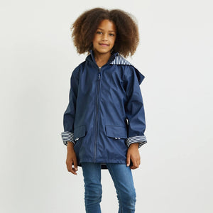 Kids Navy Raincoat with Express Delivery
