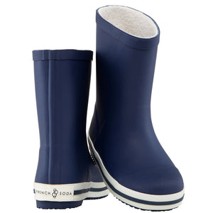 Navy Rubber Wellies Kids