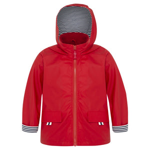 Kids Red Raincoat with pockets