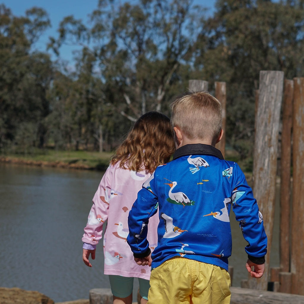 Kids Fishing Shirts Designed in Australia 