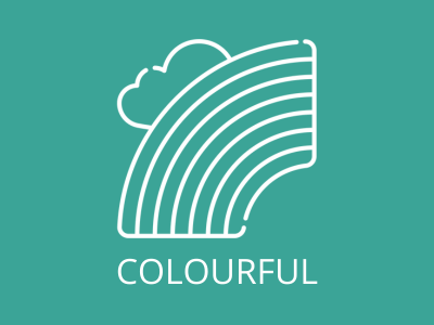 Kids gumboots made in solid fun colours