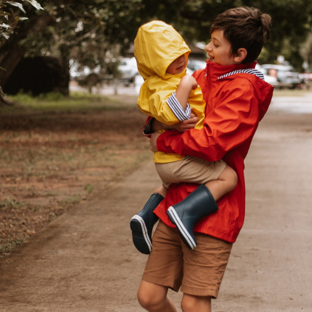 Navy Gumboots for Toddlers