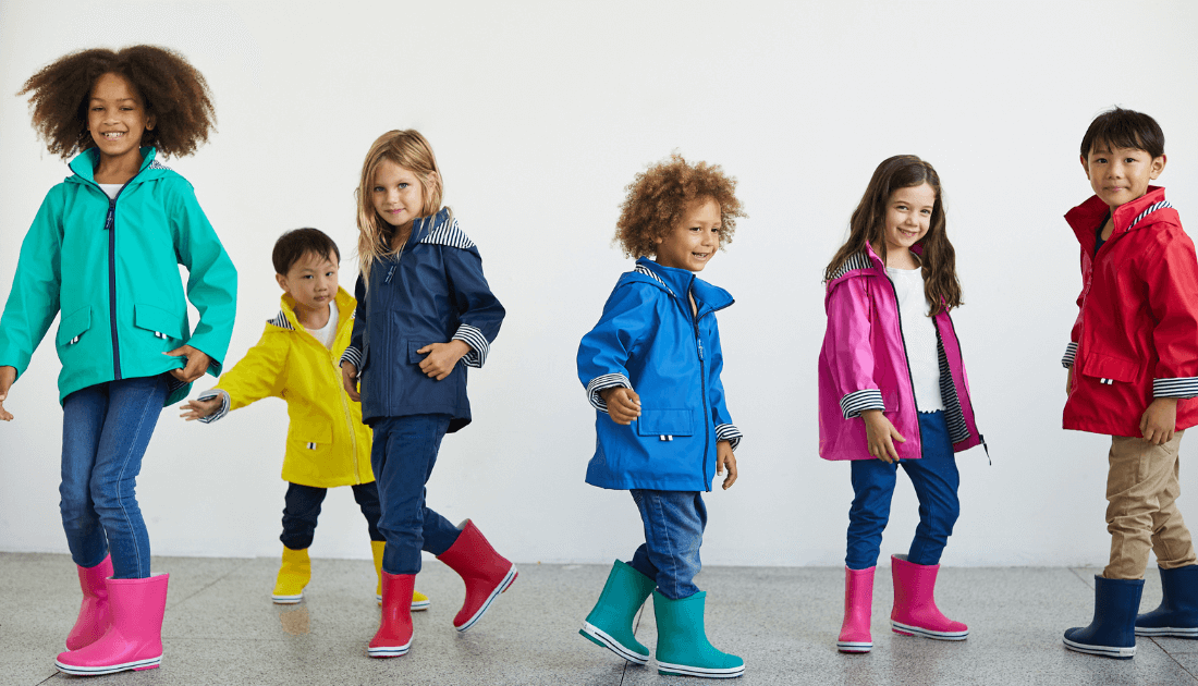 French Soda Kids Gumboots Kids Raincoats Australia