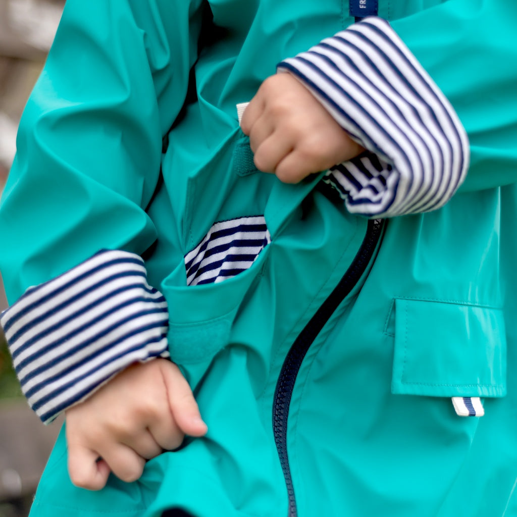 Sea Green Raincoat for Boys and Girls buy online