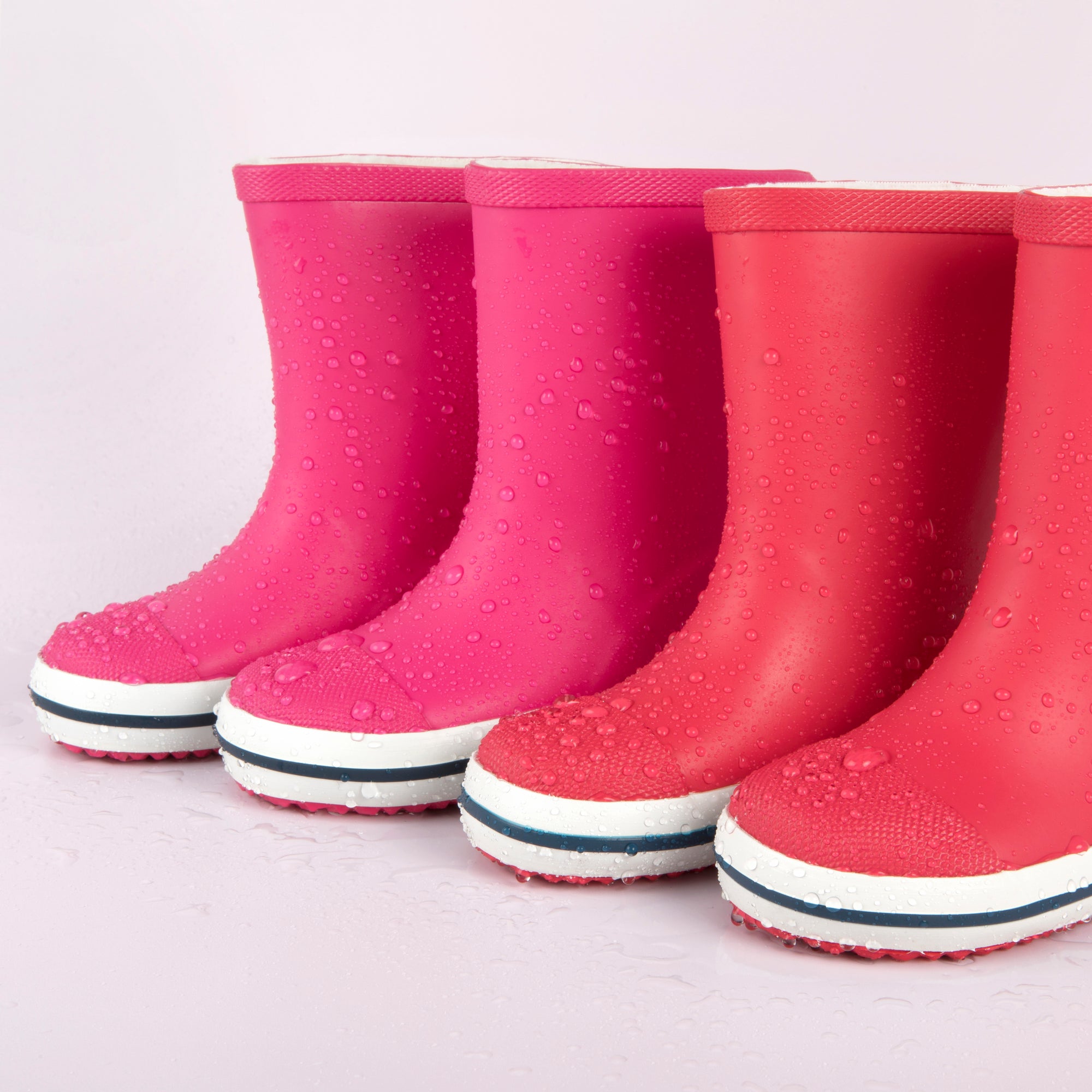 Kids Red Wellington Boots