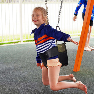 Navy and orange kids fishing shirt
