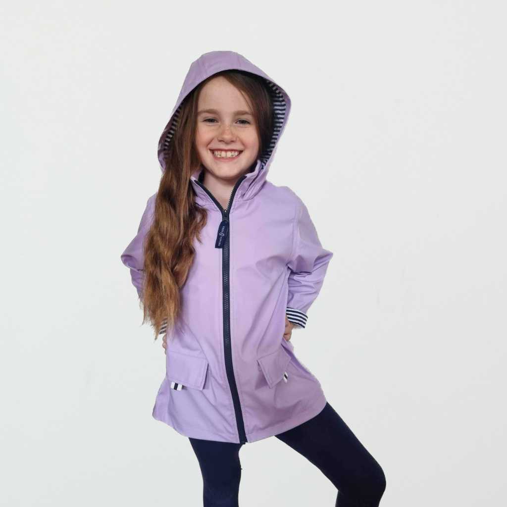 Purple Girls Rainjacket 