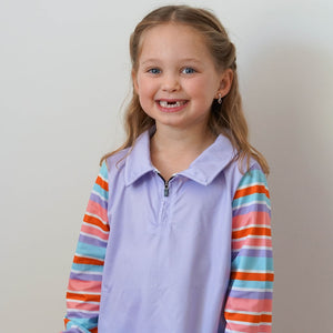 Purple Girls Fishing Shirt