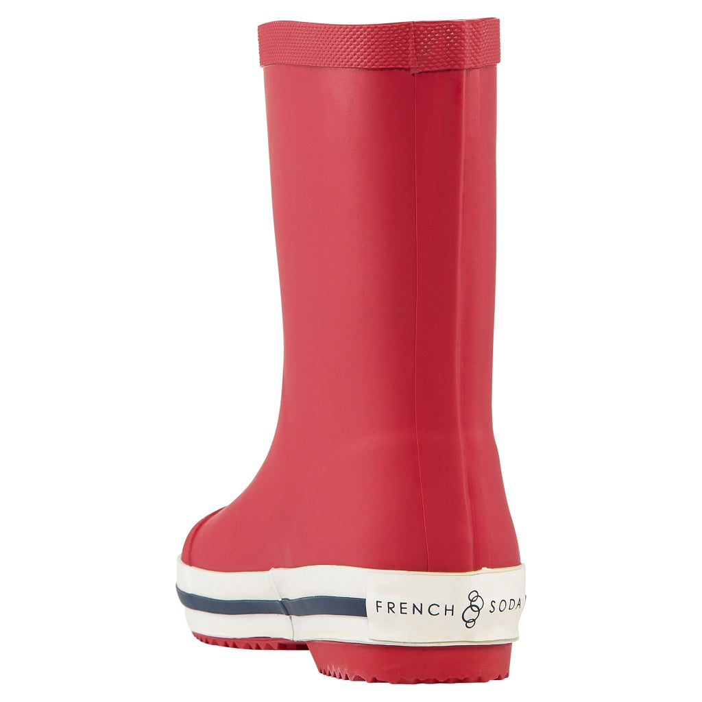 Red sale gumboots womens