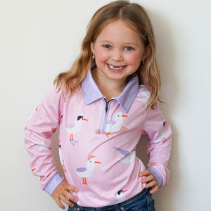 Girls UV rated fishing shirt