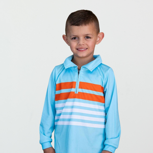 Toddler and Kids Long Sleeve Sun Shirt with UPF Rating