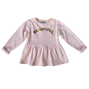 Bella and Lace Pink Tee Winter