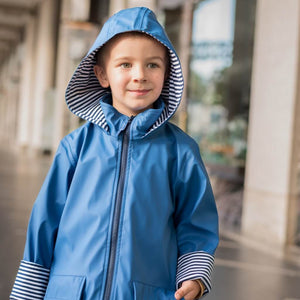 Boys raincoat with zip