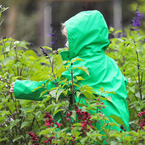 Green Toddler and Child Raincoat