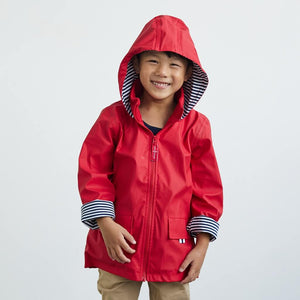 Australian Designed Boys Red Raincoat 
