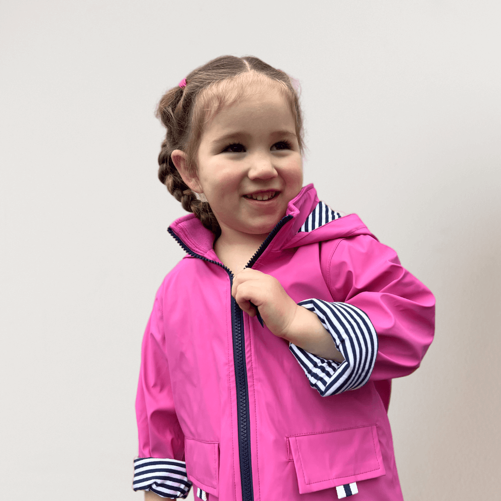 Girls raincoat top