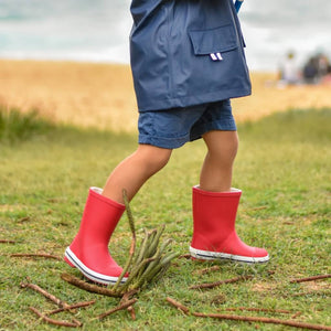 Kids Red Wellies