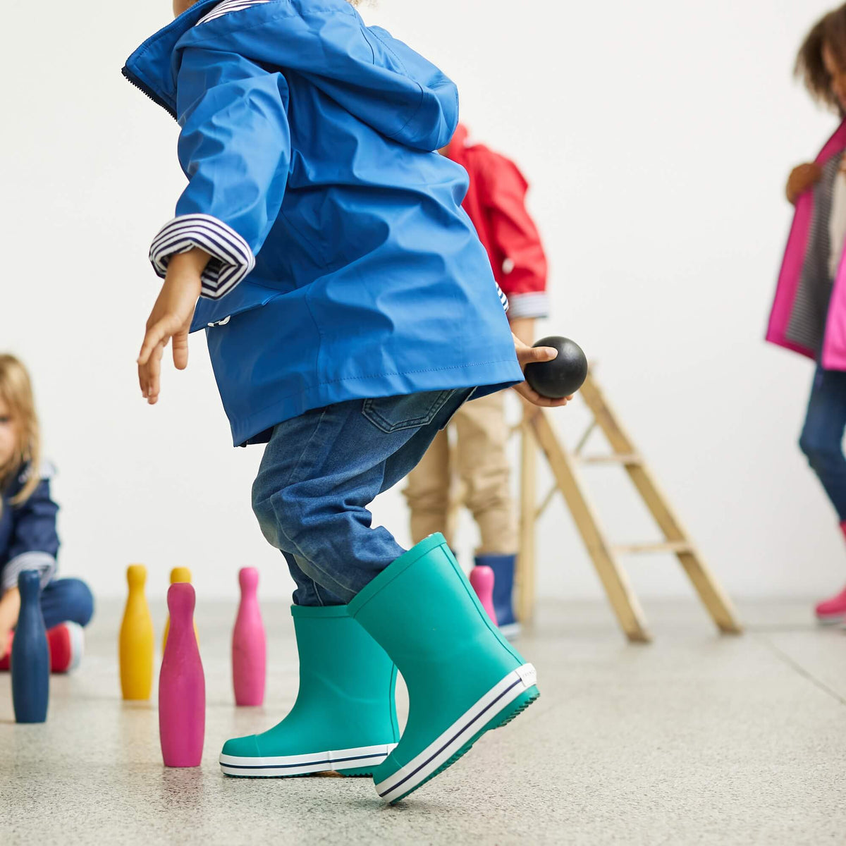 Unisex Kids Rubber Gumboots